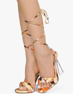 Cape Robbin Braided Strappy Sandals.